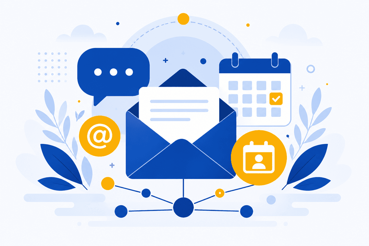 Illustration representing consultation and contact with us